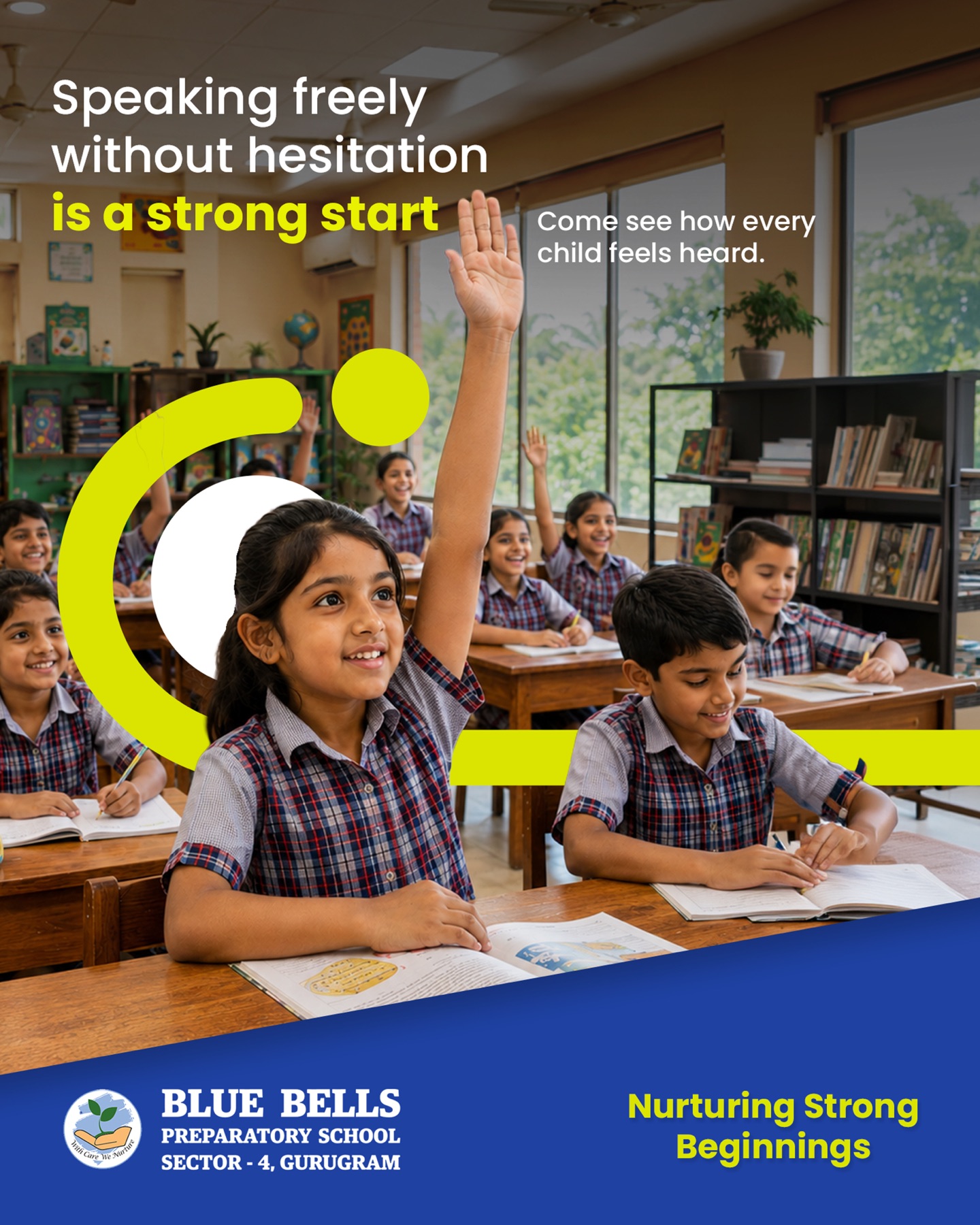 Blue Bells Preparatory School tactical ad