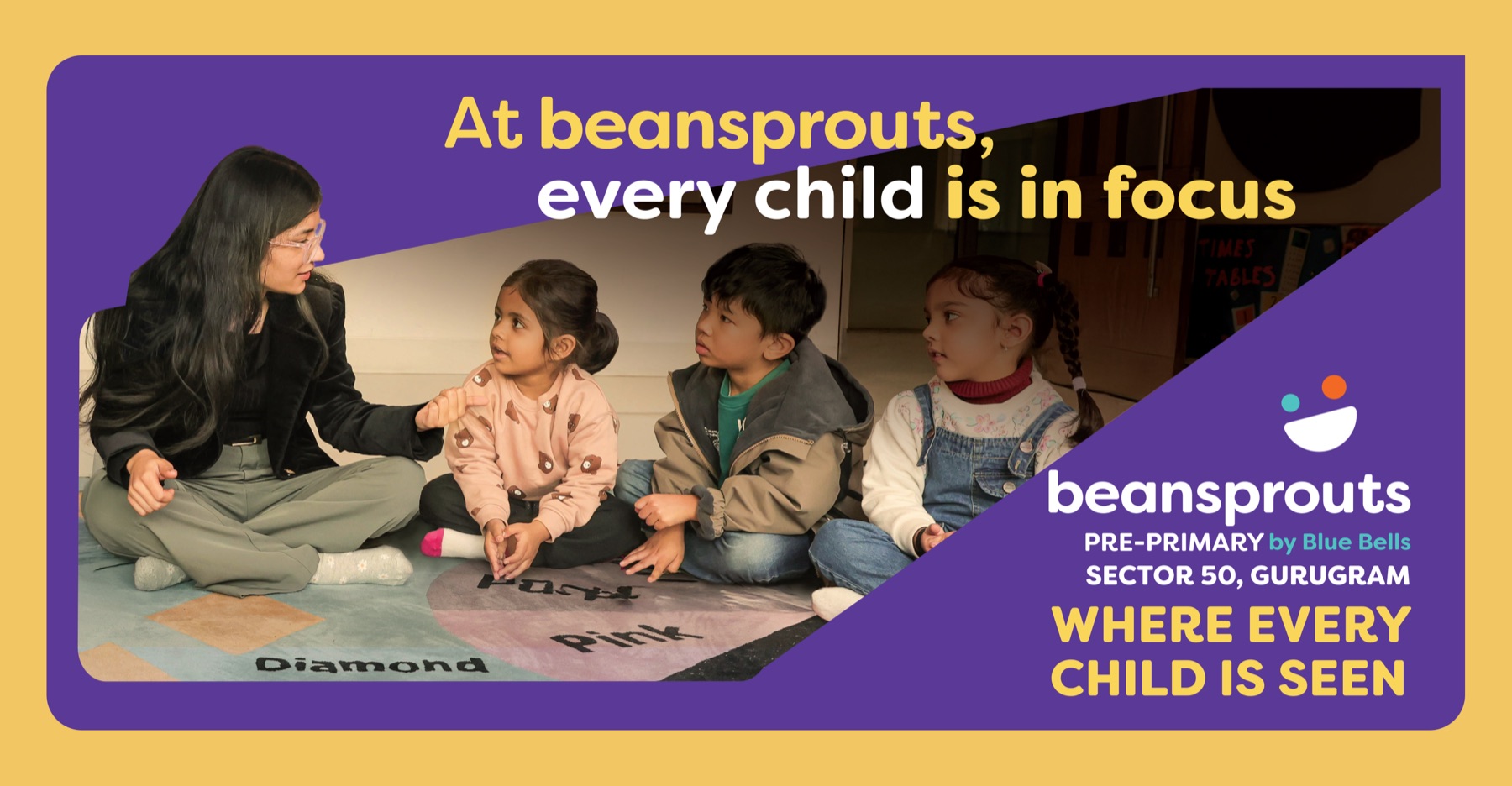 Beansprouts hoarding: where every child is seen