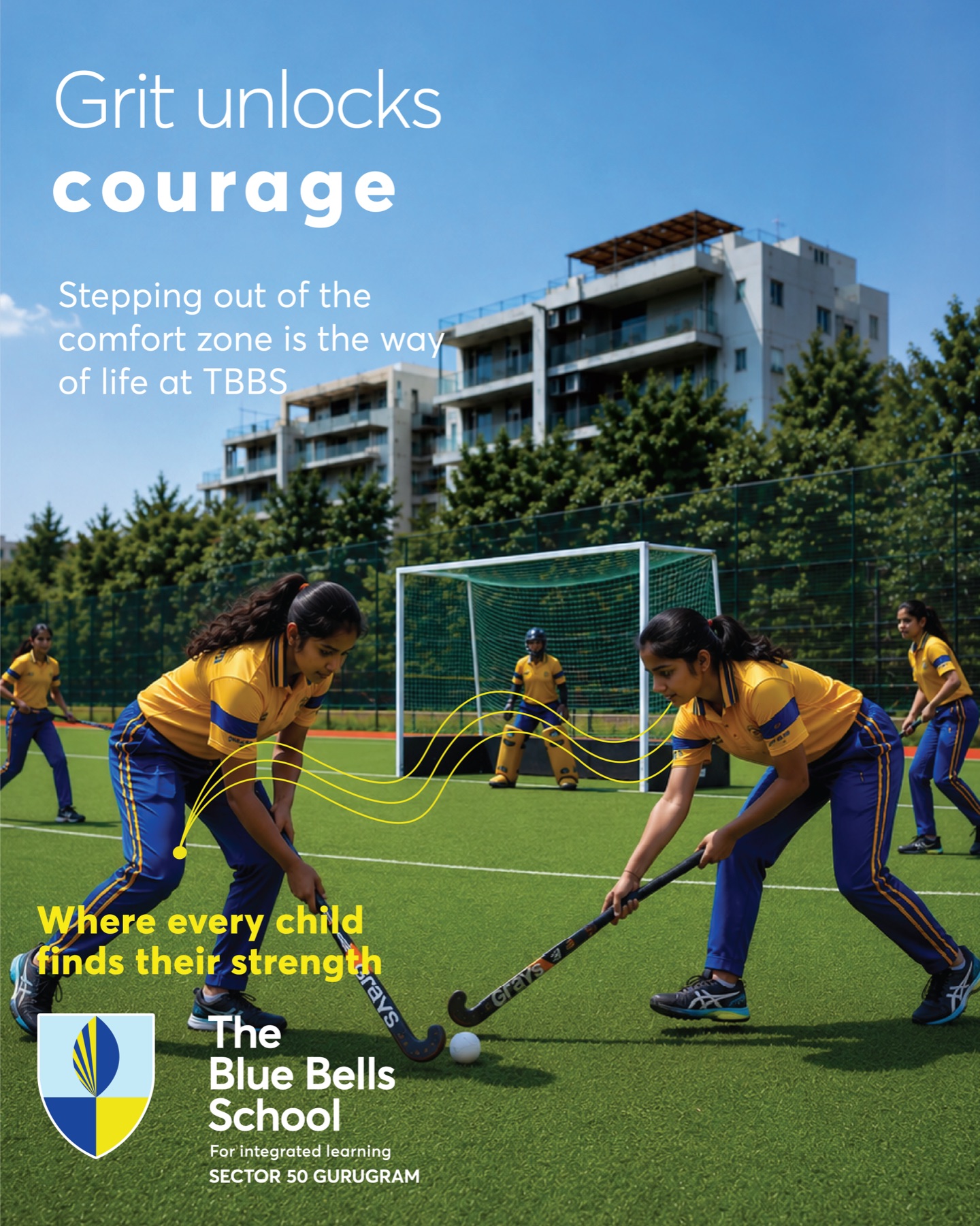The Blue Bells School tactical ad