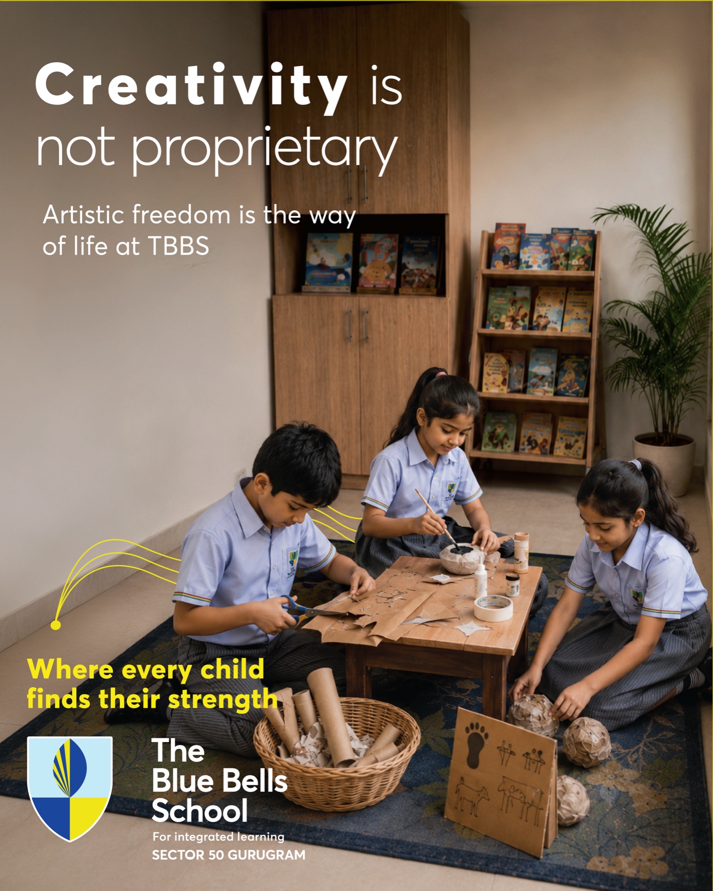 The Blue Bells School tactical ad