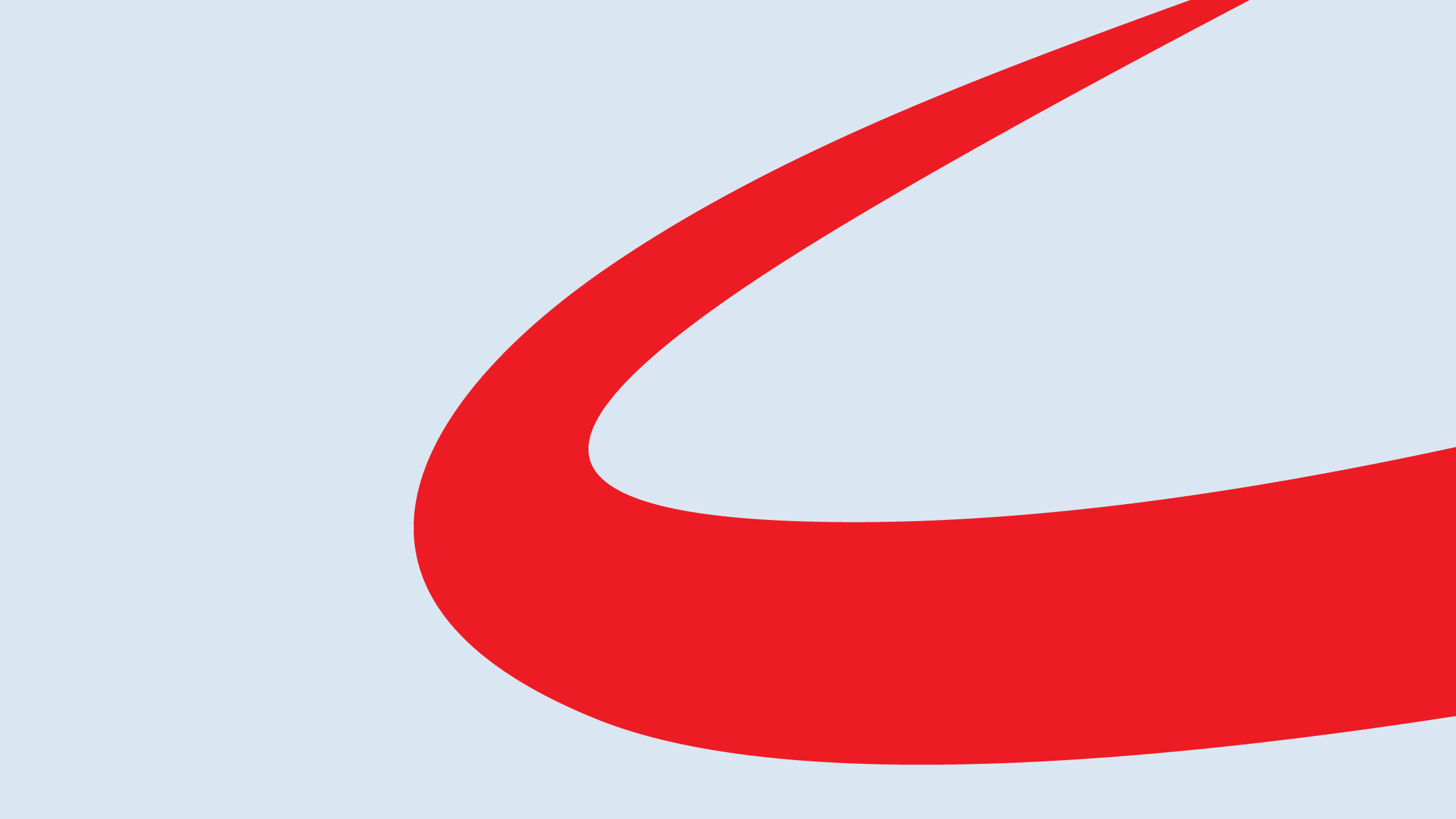 Red swirl construction 4 of 6.