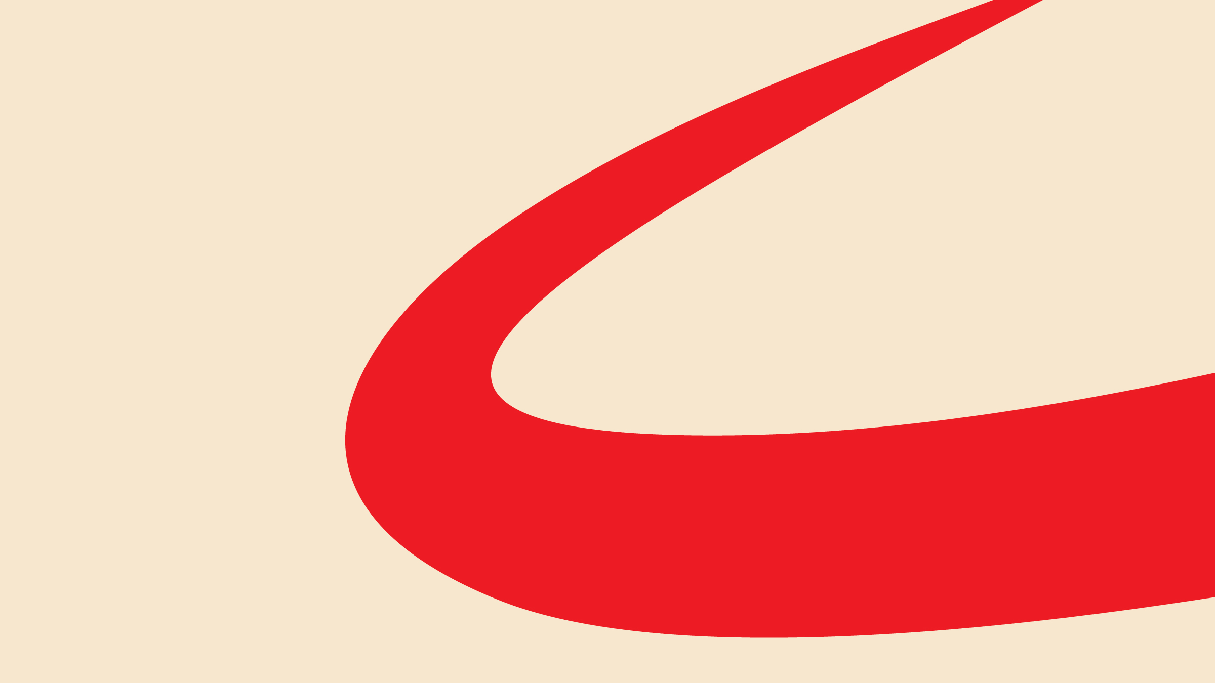 Red swirl construction 5 of 6.