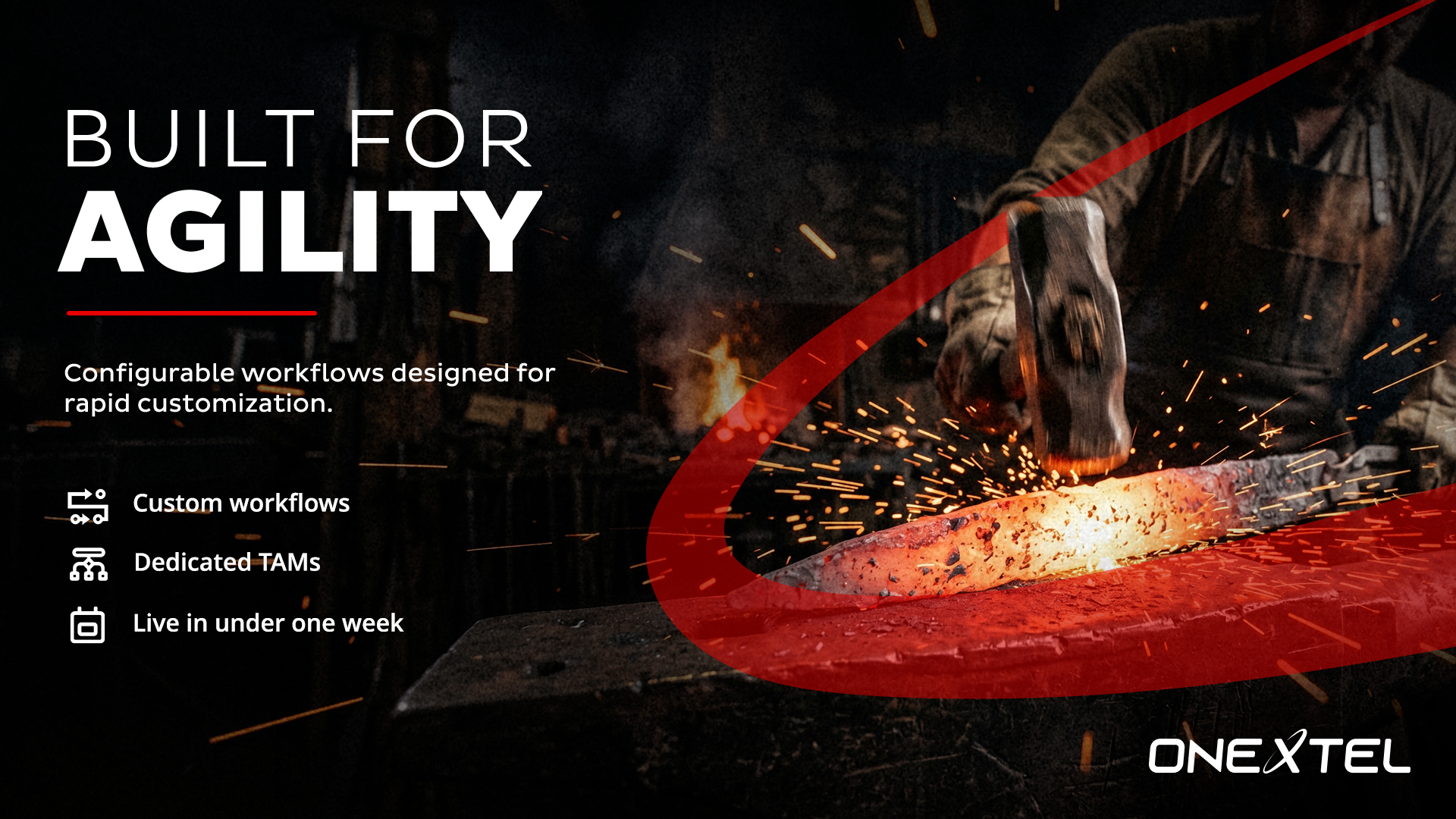 Built for Agility key visual.