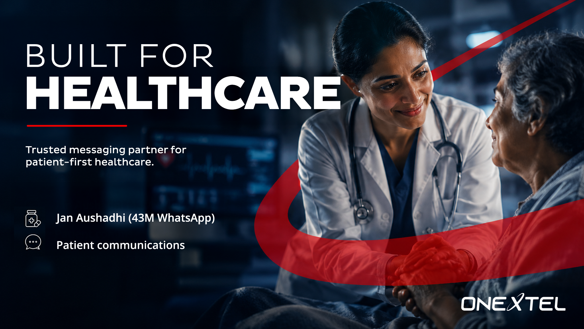 Built for Healthcare key visual.