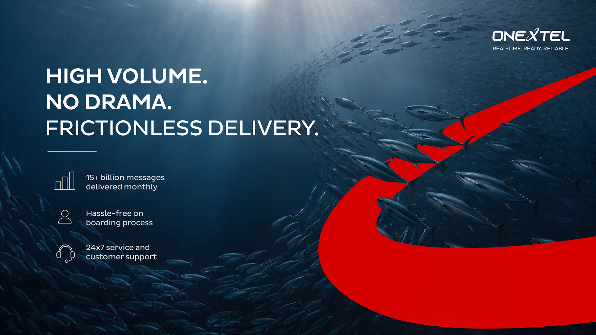 Route 02 key visual - Real-Time. Ready. Reliable.